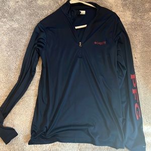 -Men’s Extra Small Columbia Quarter zip